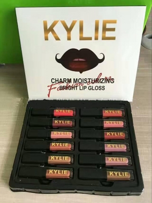 Kylie Charm Moisturizing Bright Lip Gloss 12 Colors Kit